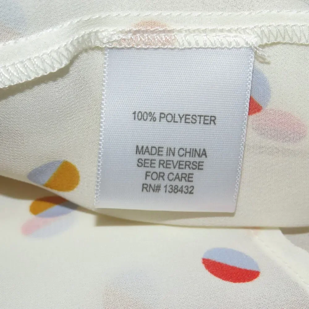 Modcloth Cream Polka Dot Print Be Buzzworthy Button Up Top - Picture 10 of 11